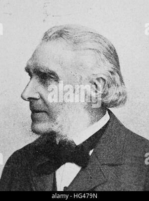 Karl Ritter von Scherzer, a volte scritto Carl; 1 Maggio 1821 - 19 febbraio 1903, era un austriaco explorer, diplomatico e scienziato naturale, la riproduzione di una foto a partire dall'anno 1895, digitale migliorata Foto Stock