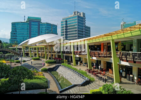 Il Sud Est asiatico,Filippine,Metro Cebu,Cebu City,Ayala Center e Business Park Foto Stock