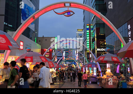 BIFF Square, Nampo distretto, Busan, Corea del Sud, Asia Foto Stock