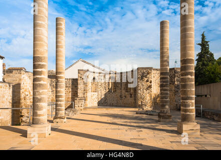 Sito archeologico di Romani a Baeza, sito patrimonio mondiale dell'UNESCO del Rinascimento, Andalusia, Spagna Foto Stock