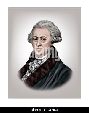 William Herschel, 1738-1822, astronomo Foto Stock