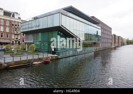 Campus di UVA. Fondata nel 1632, l'Università di Amsterdam (UVA) è la più grande università nei Paesi Bassi. Foto Stock