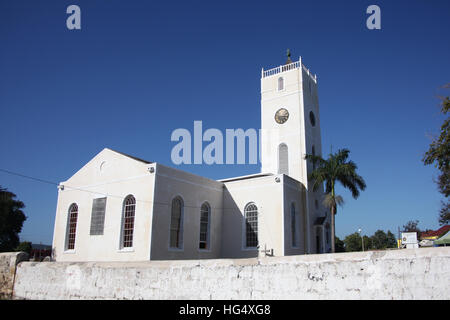 Trelawny Chiesa Parrocchiale di San Pietro dell Apostolo, Falmouth, Giamaica. Foto Stock