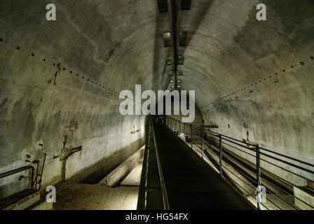 Berchtesgaden: bunker Platterhof / Valutazione houese bunker al centro di documentazione Obersalzberg, Oberbayern, Berchtesgadener Land, Alta Baviera, Baviera, Foto Stock