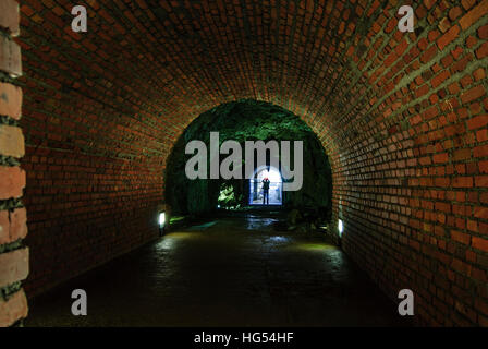 Berchtesgaden: bunker Platterhof / Valutazione houese bunker al centro di documentazione Obersalzberg, Oberbayern, Berchtesgadener Land, Alta Baviera, Baviera, Foto Stock