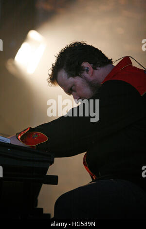 John Grant di eseguire sul John Peel stage a Glastonbury 2016. Foto Stock