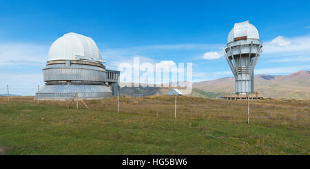 Tien Shan osservatorio astronomico, Ile-Alatau National Park, Assy altopiano, Almaty in Kazakistan e in Asia Centrale, Asia Foto Stock