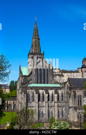 La cattedrale di Glasgow, Glasgow, Scotland, Regno Unito Foto Stock