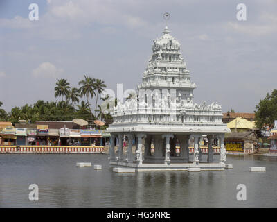 Tempio Sthanumalayan, Kanyakumari, Tamilnadu, India Foto Stock