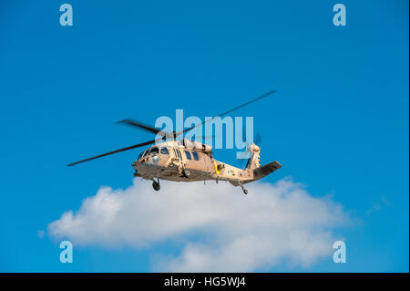 Israele, IDF, Sikorsky UH-60 Black Hawk elicottero Foto Stock