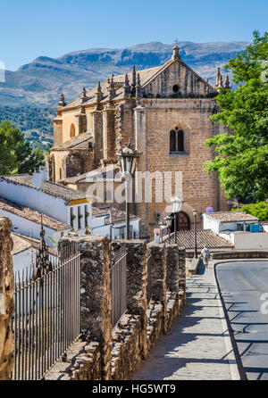 Spagna, Andalusia, provincia di Malaga, Ronda, Iglesia del Espiritu Santo monolitico, la Chiesa dello Spirito Santo Foto Stock