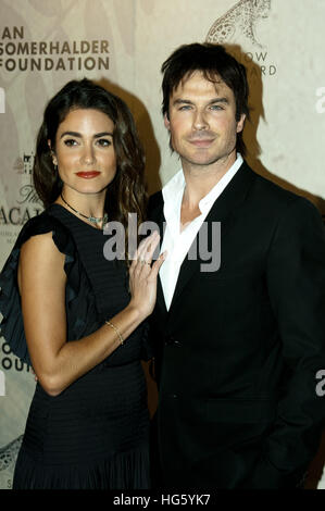 Ian Somerhalder Foundation beneficio alla Galleria Marchetti in Chicago, IL, STATI UNITI D'AMERICA del 3 dicembre, 2016 dotate di: Nikki Reed, Ian Somerhalder dove: Chicago, Illinois, Stati Uniti quando: 04 Dic 2016 Foto Stock