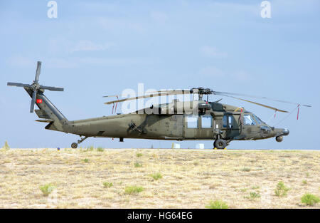 Esercito turco UH-60 Blackhawk per Speical forze. Foto Stock