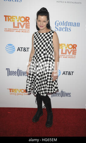 TrevorLive Fundraiser 2016 dotate di Gala: Pauley Perrette dove: Los Angeles, California, Stati Uniti quando: 05 Dic 2016 Foto Stock