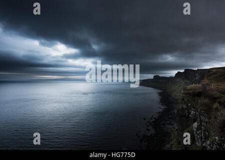 Suono di Raasay sull'Isola di Skye in Scozia Foto Stock