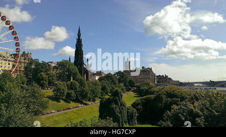 Monumento di Scott, Edimburgo Memorial Foto Stock