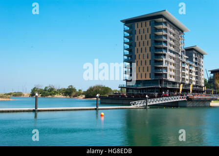 La città di Darwin Waterfront e sviluppo Foto Stock