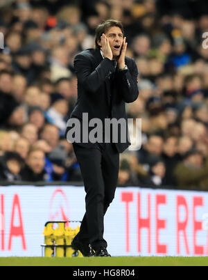Chelsea manager Antonio Conte Foto Stock