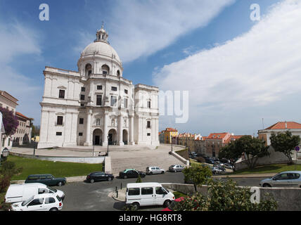 Lisbona: Chiesa di Santa Engracia, un secolo XVII ex chiesa, convertito nel XX secolo nel Pantheon Nazionale Foto Stock