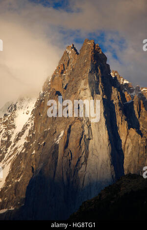 Impressionen: Mont Blanc Massiv, Chamonix Frankreich. Foto Stock