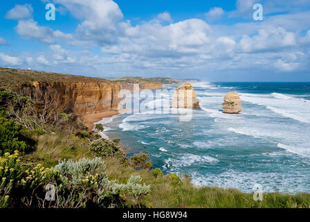 Dodici Apostoli, Great Ocean Road, Australia Foto Stock