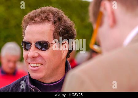 David Armstrong-Jone, Viscount Linley, al Festival di Goodwood di velocità Foto Stock