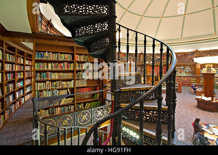 Picton sala lettura all'interno di Liverpool Central Library. LIVERPOOL REGNO UNITO Foto Stock