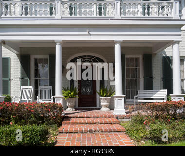 Una casa della famosa Garden District di New Orleans Foto Stock
