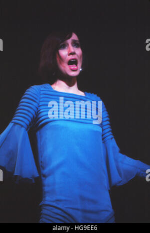Helen Gallagher, durante una prova generale per il 1971 la produzione di No, Nanette. Foto Stock