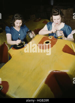 La guerra delle donne lavoratori, circa 1942. Foto Stock