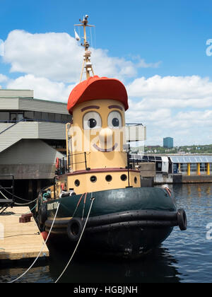 Teodoro tourist rimorchiatore nel porto di Halifax, Nova Scotia Foto Stock