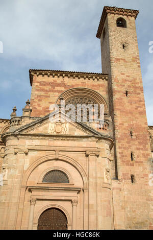 Chiesa Cattedrale di Siguenza; Guadalajara; Spagna Foto Stock
