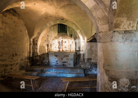 La pisside, Chapter House, l'Abbazia di Westminster, Londra Foto Stock