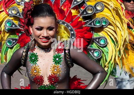 Mardi Gras Carnival, Barranquilla, Colombia Foto Stock