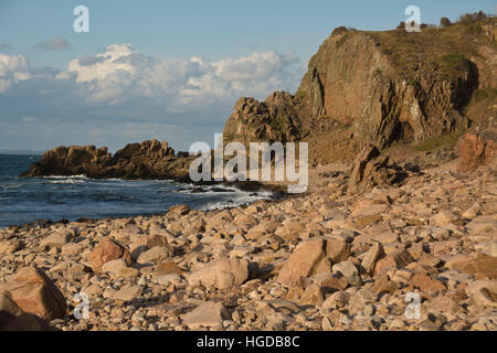 Sera sulla spiaggia in Halland Foto Stock