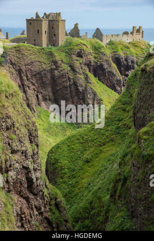 Europa, Regno Unito, Regno Unito, Scozia, Stonehaven, Dunnottar castle, Foto Stock