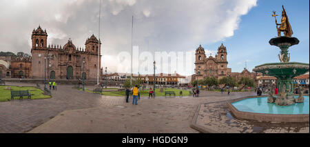 Plaza des Armes in Arequipa, Foto Stock
