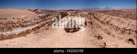 Valle de la Luna nel Deserto di Atacama, Foto Stock