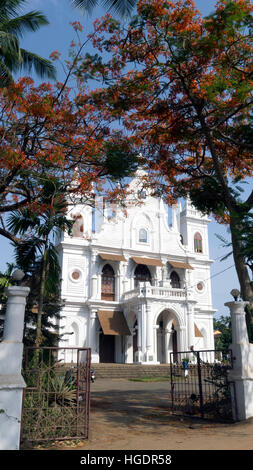 St Anthonys chiesa cattolica Siolim Goa in India Foto Stock