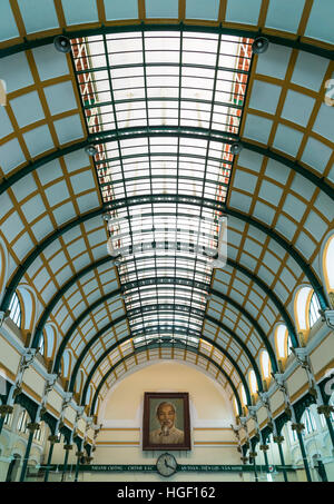 Saigon central post office Foto Stock