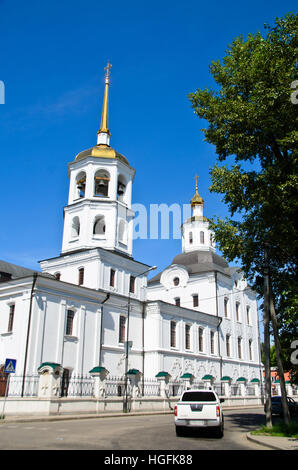 Harlampiyevskaya Arcangelo Michele Chiesa a Irkutsk Foto Stock