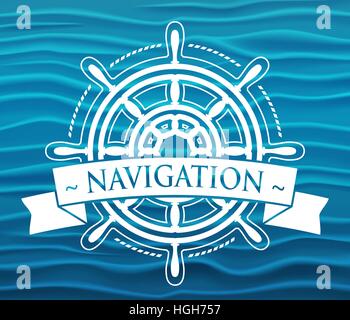 Nave Volante logo Illustrazione Vettoriale