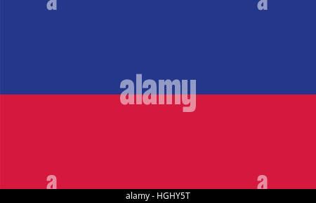 Bandiera del Liechtenstein Foto Stock