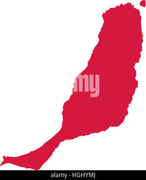 Isola di Fuerteventura isole Canarie Foto Stock