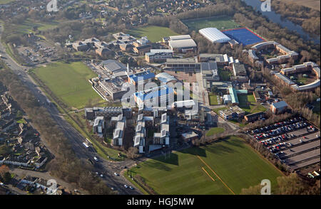 Vista aerea di Nottingham Trent University, Clifton Campus, REGNO UNITO Foto Stock