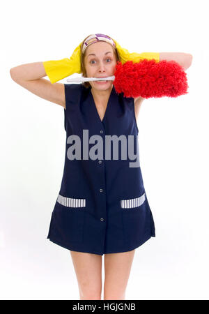 Il detergente in panico Foto Stock