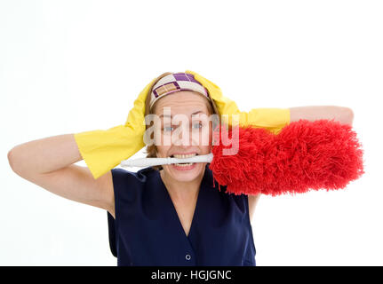 Il detergente in panico Foto Stock