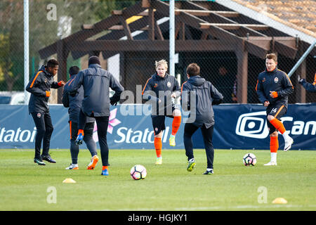 La Manga Club, Spagna. Il 22 gennaio 2017. Partita amichevole tra FC Shakhtar Donetsk vs KS Cracovia presso il La Manga Club. © ABEL F. ROS/Alamy Live News Foto Stock