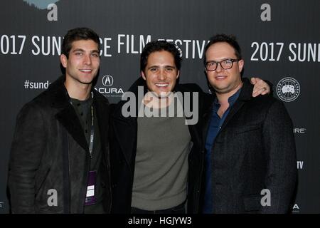 Park City, UT, STATI UNITI D'AMERICA. 22 Jan 2017. All'arrivo per il Limone Premiere al Sundance Film Festival 2017, la Biblioteca teatro, Park City, UT 22 gennaio 2017. Credito: James Atoa/Everett raccolta/Alamy Live News Foto Stock