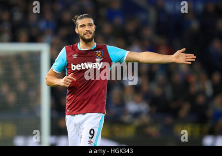Andy Carroll, West Ham United Foto Stock